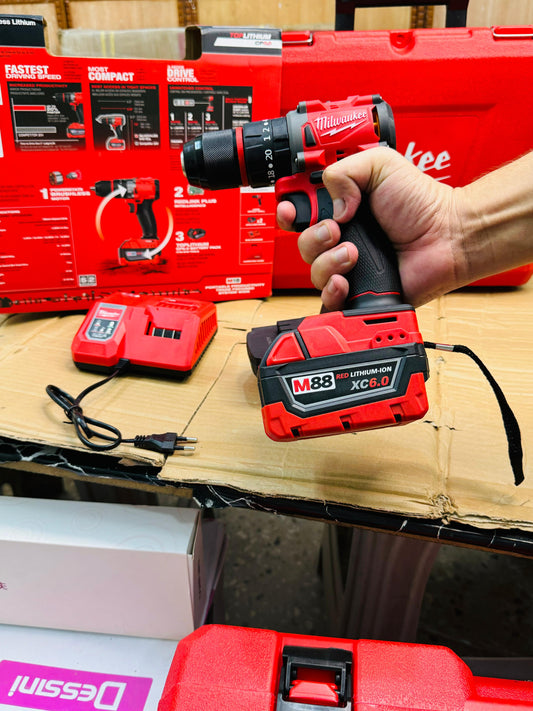 MILWAUKEE 88v commercial M88 FUEL Hammer Drill & Driver