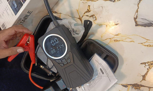 Smart Digital Tire Inflator & Power Bank